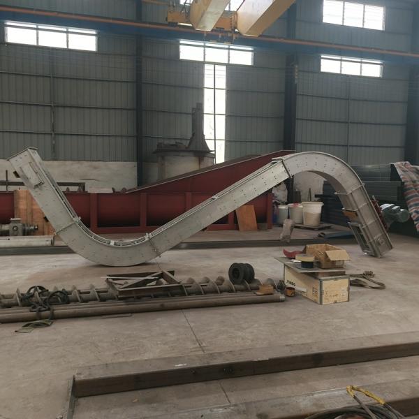 OEM Custom Grain Coal Ash Chip Embedded Scraper Transporter Conveyor
