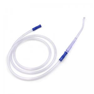 China 180cm 360cm Disposable Suction Catheter / PVC Suction Catheter With Yankauer Handle on sale