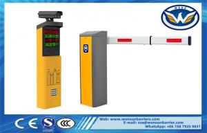 Wholesale OEM Traffic Barrier Gate With License Plate Recognition Security System from china suppliers