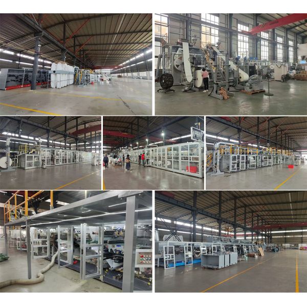 Full Servo Adult Diaper Production Line High Efficiency Eqiupment