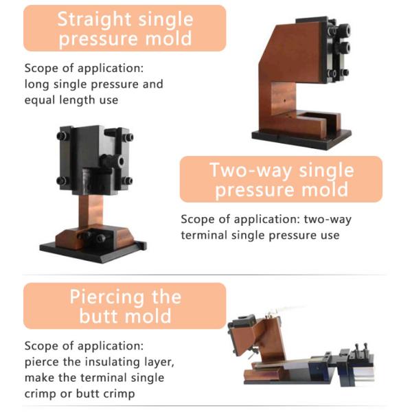 Cable Terminales Die Chain Female Pin Type Terminal Connector Mould,Terminal Crimping Applicator