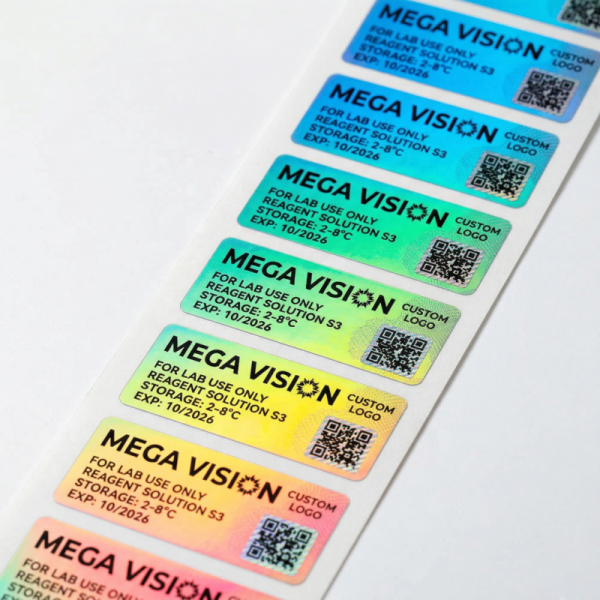 Peptide Vial Labels Custom 5ml 7ml 10ml Pharmaceutical Sample Tracking Direct Factory Price Fast Delivery