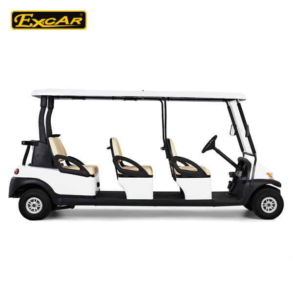 Electric Golf Carts with 95 Millimeter Ground Clearance for Stability and Comfortable Ride