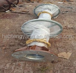 Customized 3leg round steel communication antenna guyed mast tower