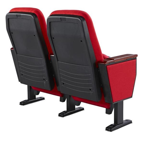 Folded Auditorium Theater Seating , Plastic Stackable Church Auditorium Chairs