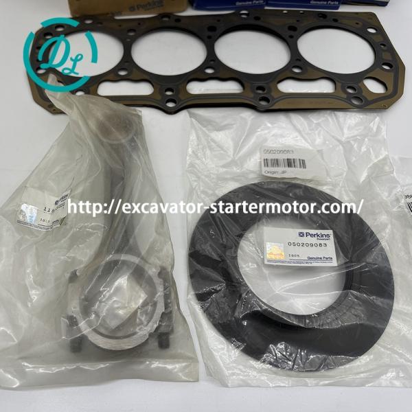 EexcavaStart Perkins 404D-22 403D-22 Engine Piston Kit & Ring Set