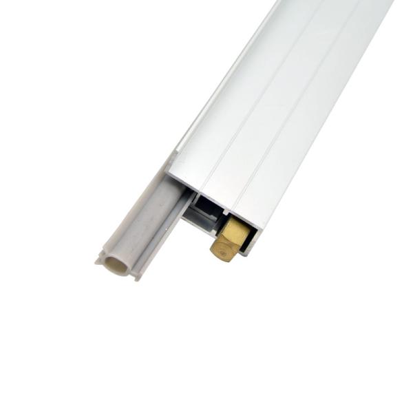 Concealed T Type Hidden Groove Automatic Drop Down Door Seal With Side Edge 1000mm