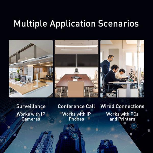10G Unmanaged Dumb Switch 160Gbps Switching Capacity For Streamlined Connectivity