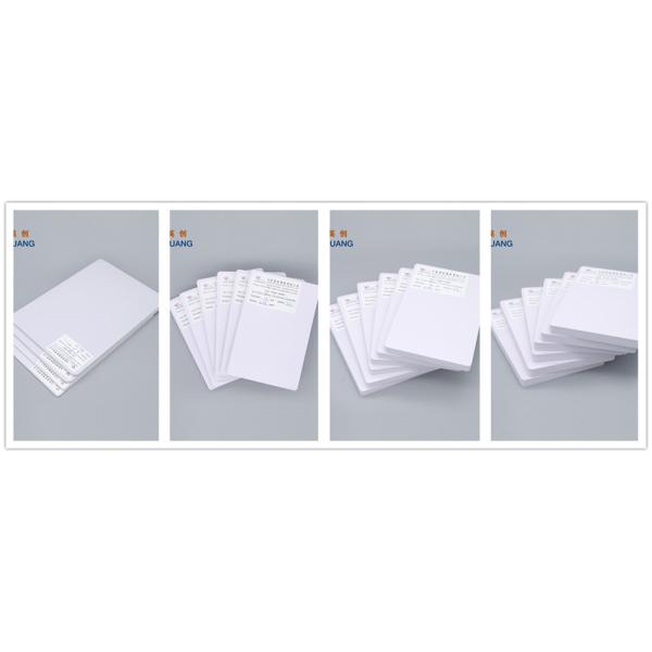 YINGCHUANG White Rigid PVC Foam Board 1220X2440MM For Kitchen Cabinets