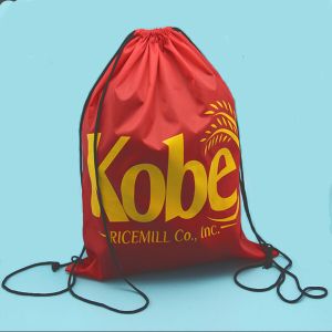 Storage Backpack Polyester Packaging Drawstring Bag