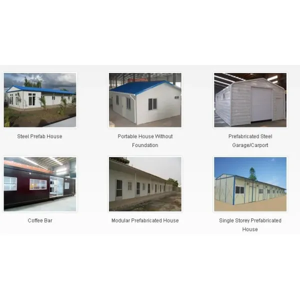 Prefab Steel Structure House with Galvanized Surface Treatment Customizable Size and EPS Sandwich Panel