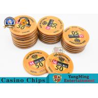 China Acrylic RFID Chip Chips Baccarat Poker Table Games Can Be Customized for sale