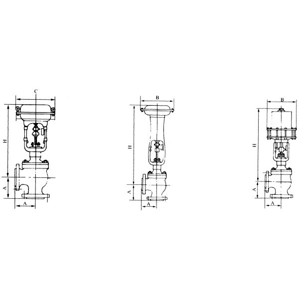 HAC Cage-Type Angle Valve