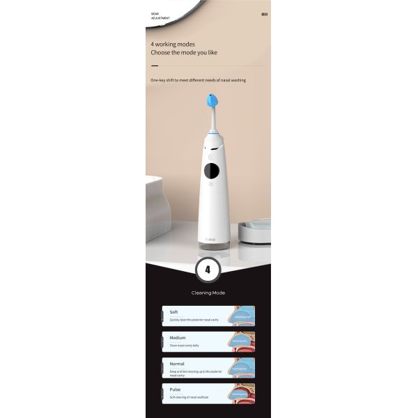 Nicefeel 280ml Portable Electric Nasal Irrigator FCC Certified
