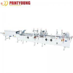 Wholesale Paper Box Crash Lock Bottom Folder Gluer Machine Mutifunctional 3.2KW from china suppliers