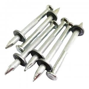 China Concrete Shooting Nails Galvanized Carbon Steel Shoot Nails For Nailer Gun on sale
