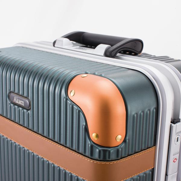 Retro Vintage Classical PC Suitcase with TSA Lock