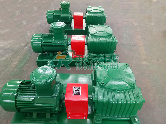 .API Drilling Mud Agitator Solid Control System Machinery Smooth Running.Impeller Speed：60/72r/min