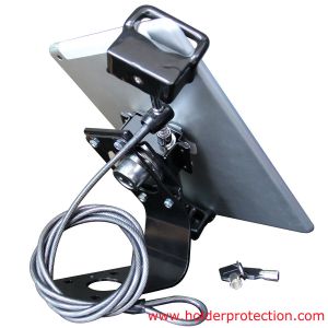 COMER cable lock tablet computer security tablet display mount