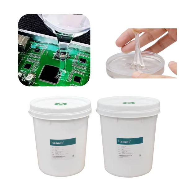 Customized High Transparent Jelly Silicone Gel For PCB | Shockproof & Repairable Electronic Encapsulant