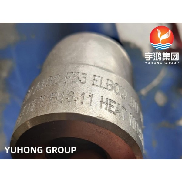 DUPLEX STEEL BUTT WELD FITTING ASTM A815 WP31803 / WPS32750 / S32760 BW NPT END