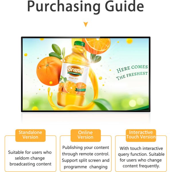 Hot Sale 43 Inch Wall Mount Android 8.1 LCD Interactive Touch Screen Smart Board TV Digital Signage Advertising Player Elevator