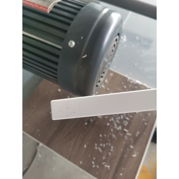 PUR Wood Edge Banding Machine with double glue tanks and double buffing