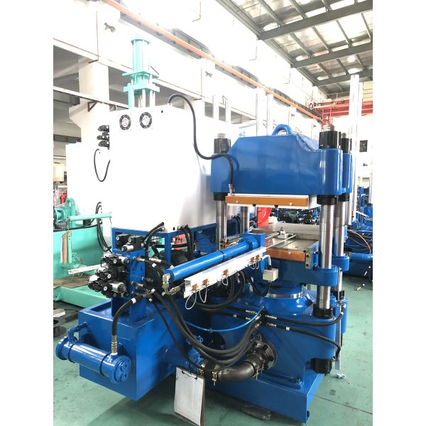 Large Flat Vulcanizing Rubber Press Machine For Making Auto Rubber Bushing