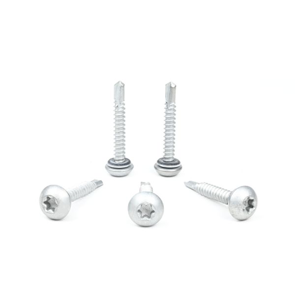 Rustproof Coated 410 Stainless Self Drilling Tek Screws for Metal Roofing Wall Panel