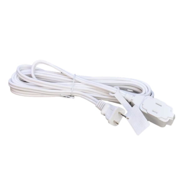 Laptop Socket Extension Cords with PVC Jacket and Copper Material Rated 125V Customized ETL Standard