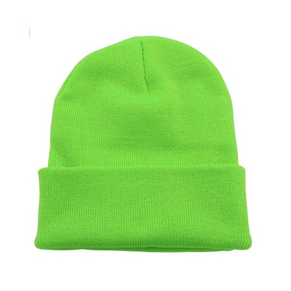 Cold Proof Delicate Girl Beanie Hats , Simple Design Winter Stocking Hats