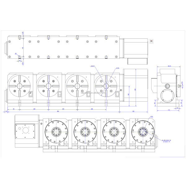 Five-axis Post-processing Program CNC 5th Axis Rotary Table