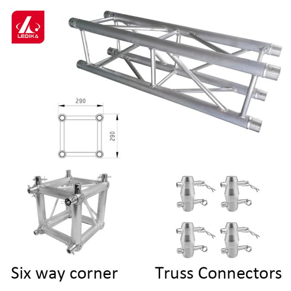 Lightweight 6061 T6 6082 Aluminum Truss System For DJ