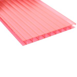 Wholesale 4mm 6mm 8mm Double Wall UV-Proof Polycarbonate Sheet for Modern Greenhouses from china suppliers