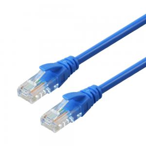 China Blue 6ft CAT5 Patch Cord Utp Cat5e Patch Cable For Computer 8 Conductors on sale