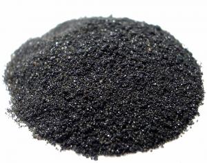 China Wet Pressing Strontium Ferrite Magnetic Powder , Black Magnetic Powder Materials on sale