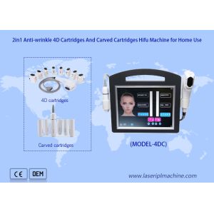 200w 4d Hifu Ultrasound Facelift Machine 2pcs Handles