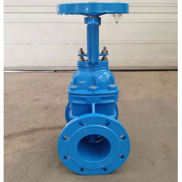 QT400 Cast Iron Cast Steel PN10 Dn50 Flange Gate Valve For Water Multiple Colour