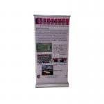 Double Sided Exhibition Banner Stands Customized Size For Marketing Business