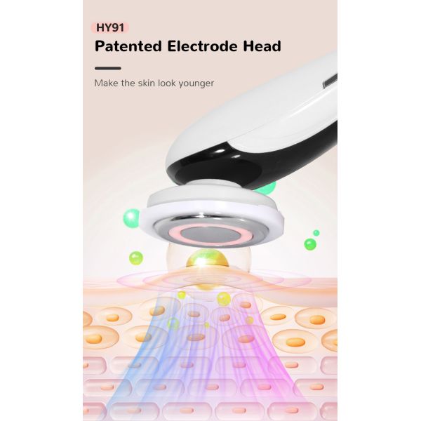 Home Multifunction Beauty Device Phototherapy Anti Wrinkle Microcurrent Face Massager