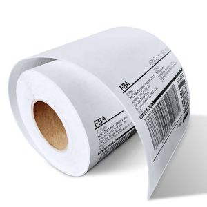 Waterproof Thermal Adhesive Labels Tear Resistant Thermal Transfer Labels