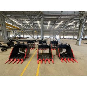 Wholesale Huitong Excavator Rock Bucket with Reversible Tips, 25 T Mining Bucket for Quarry/Demolition, OEM Available from china suppliers