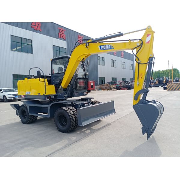 Mechanic Mini Wheel Crawler Excavator Bucket 0.2--.6cbm For River Clean