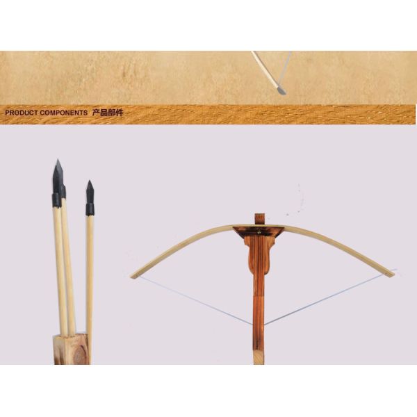 Children's toys, wooden crossbow weapon simulation model crotch