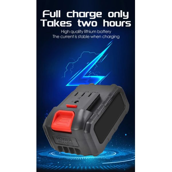 Brushless Electric Battery Chainsaw CS09 8 In. 21V Lithium Ion