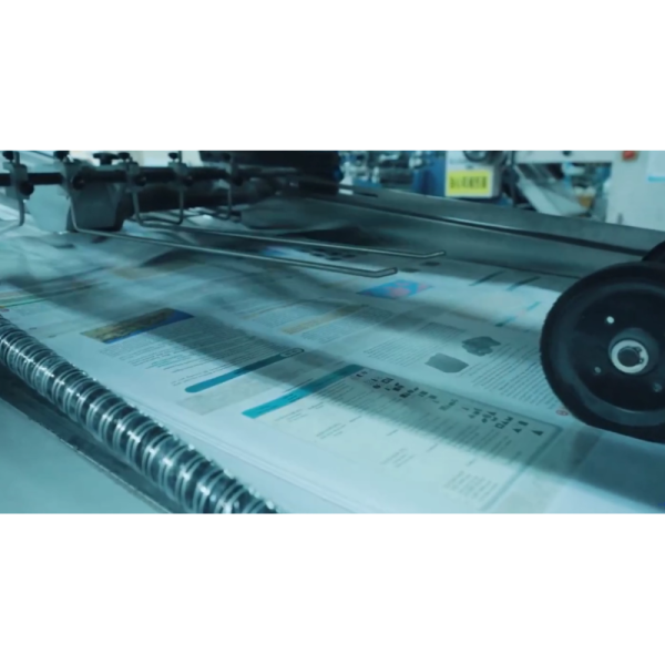 Dual Camera Leaflet Inspection System 640x480 Pixels Online Pattern Match Designed for Folding Machines