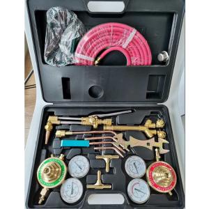China Oxygen Acetylene Gas Cutting Kit with 3/8'' Acetylene Outlet and 5/8'' Acetylene Inlet on sale