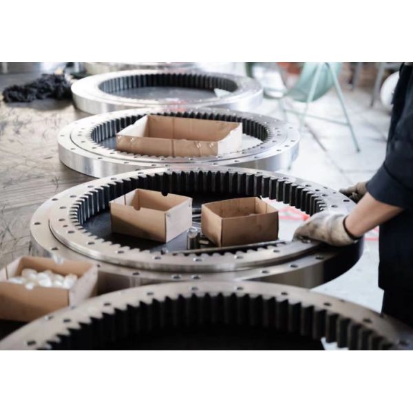 DQU500.20 DOUBLE ROW SLEWING BEARING RING GEAR SWING CIRCLE