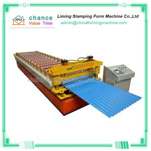 Wholesale 836mm Corrugated Tile Roofing Sheet roll forming Machine from china suppliers