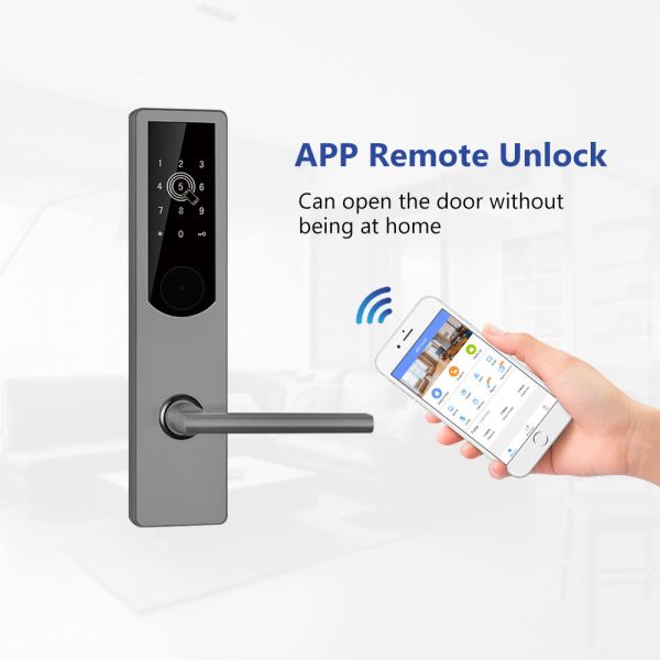 Safe Convenient Digital Key PIN Code Door Lock for Airbnb Apartment